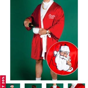 Shinesty Daddy Claus Christmas robe
